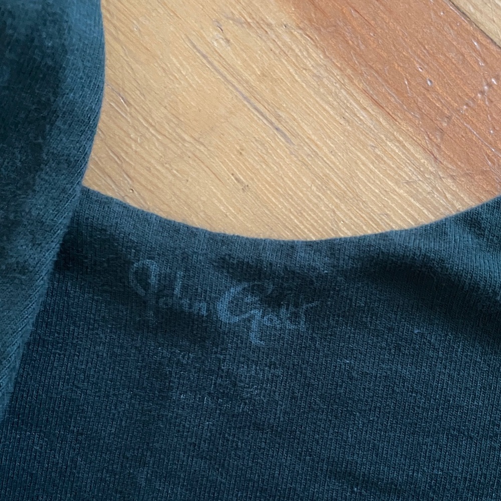 J. Galt Brandy Melville Dark Green Sleeveless Crop Top - Picture 2 of 4